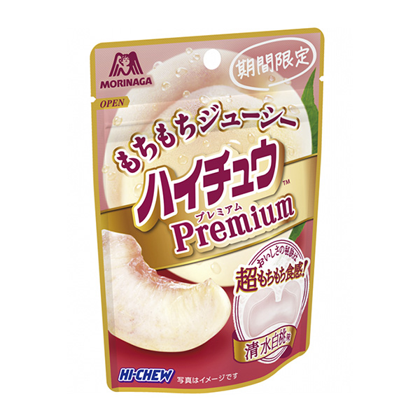 高丘高级清水白桃森永制果食品饮料包装设计(图1)