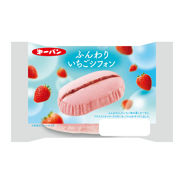 草莓雪纺第一屋制面包食品饮料包装设计(图1)