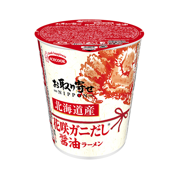 订购北海道产开花蟹高汤酱油拉面王牌厨师食品饮料包装设计(图1)