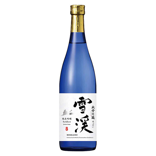 纯米吟酿大雪乃藏雪溪联合酒精食品饮料包装设计(图1)