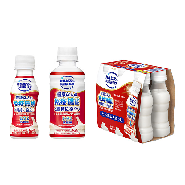 守护工作的乳酸菌朝日饮料食品饮料包装设计(图1)