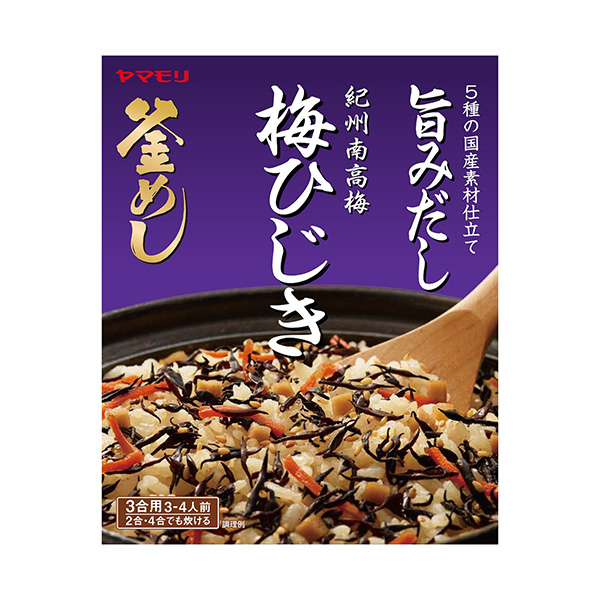 纪州南高梅梅羊栖菜釜饭之素山壁虎食品饮料包装设计(图1)