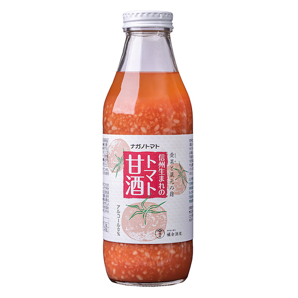 信州出生的西红柿甜酒爱果和藏元的曲子食品饮料包装设计(图1)
