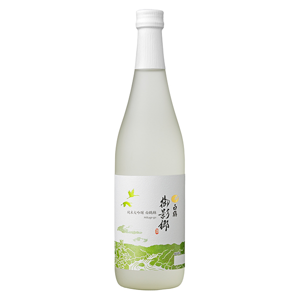 白鹤御影乡纯米大吟酿白鹤锦白鹤酒造食品饮料包装设计(图1)