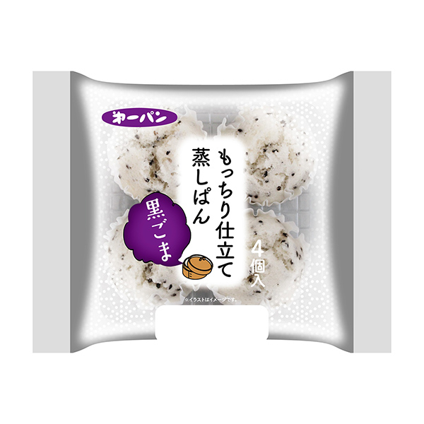 精心制作的蒸制面包黑芝麻第一屋制面包食品饮料包装设计(图1)