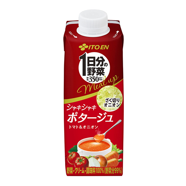 天的蔬菜香脆浓汤伊藤园食品饮料包装设计(图1)
