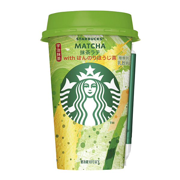 星巴克抹茶拿铁日本茶三得利食品国际食品饮料包装设计(图1)