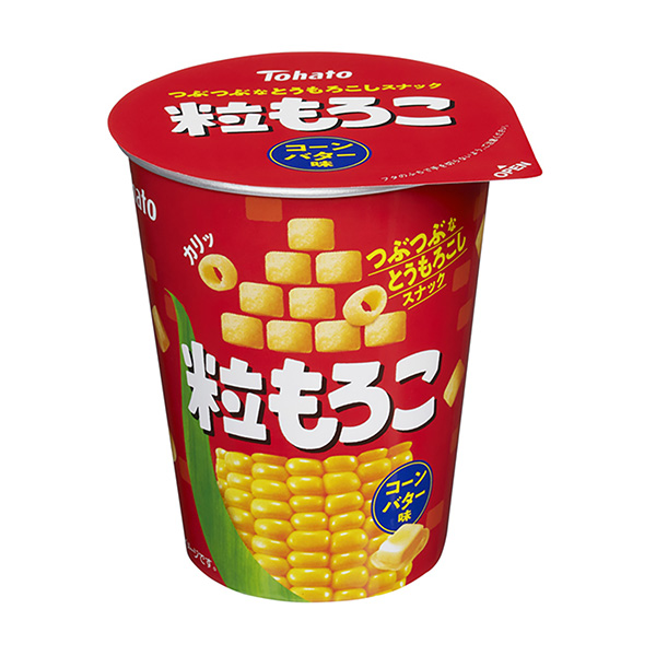 米粒玉米黄油味东鸽食品饮料包装设计(图1)