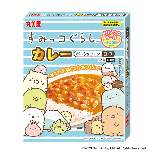 素颜咖喱猪肉玉米甜口丸美屋食品工业年月发售(图1)
