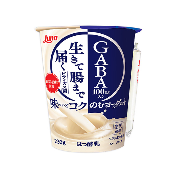 口感醇厚的酸奶日本露娜食品饮料包装设计(图1)