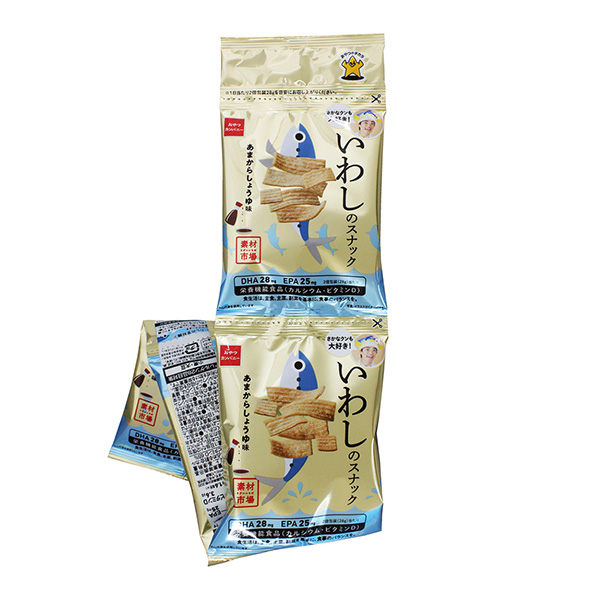 原材料市场沙丁鱼点心红豆酱油味零食公司食品饮料包装设计(图1)