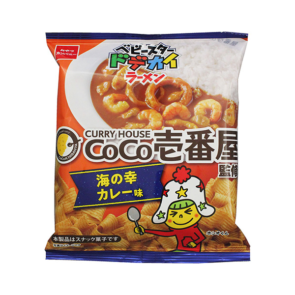 包装设计欣赏婴儿蛋糕卷＜ CoCo壹号屋监修海之幸咖喱味＞ (零食公司) 2024年5月13日发售(图1)