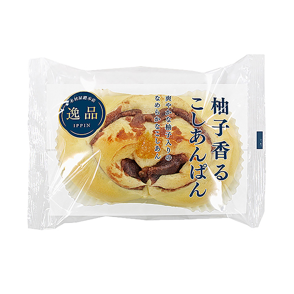 包装设计欣赏柚子香豆沙(木村屋总总店) (图1)
