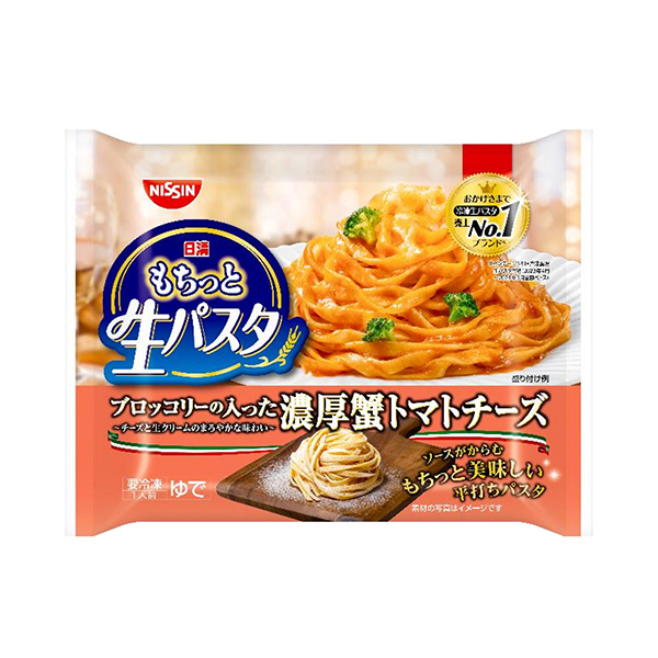 包装设计欣赏冷冻日清也是生意大利面＜浓厚蟹番茄奶酪＞ (日清食品冷冻) (图1)