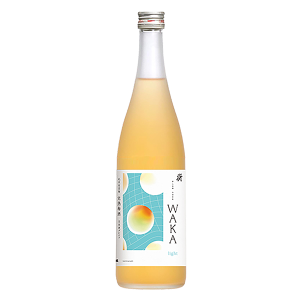 包装设计欣赏日本盛WAKA熟透梅酒＜ light (日本酒混合) ＞ (日本盛) (图1)