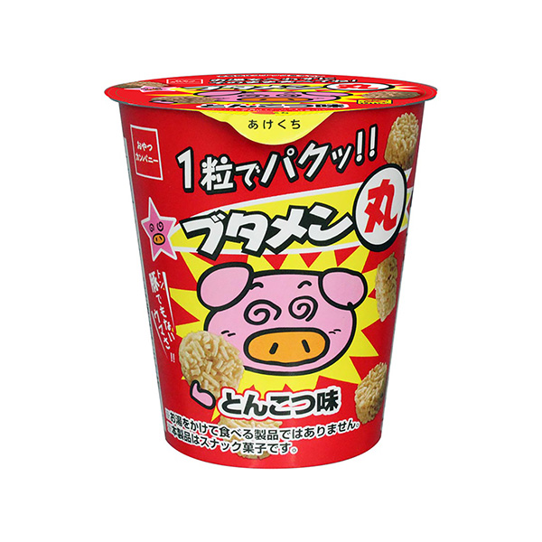 包装设计欣赏猪面丸＜猪排味＞ (零食公司) (图1)