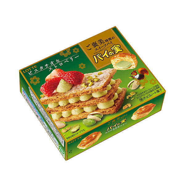 包装设计欣赏馅饼的果实＜开心果&草莓＞ (乐天) (图1)