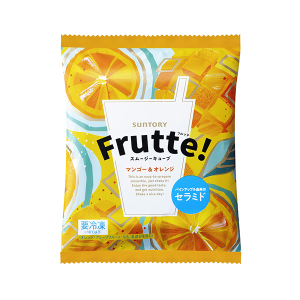 包装设计欣赏Frutte！ ＜芒果&橙子＞ (三得利食品国际) (图1)