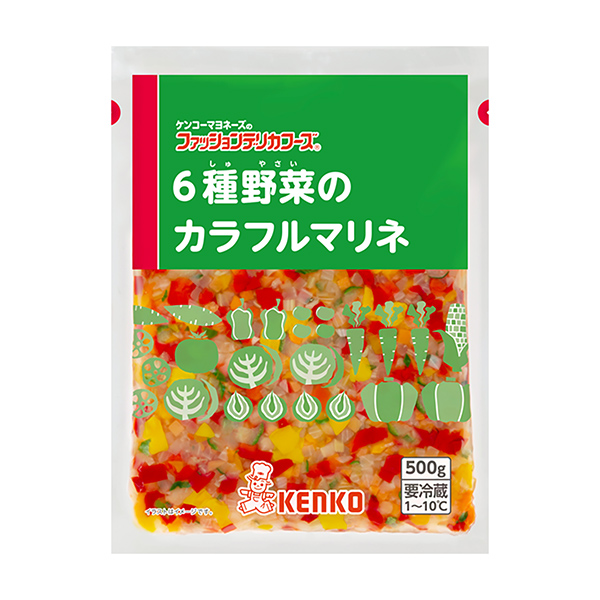包装设计欣赏6种蔬菜的彩色腌制(肯科蛋黄酱) (图1)