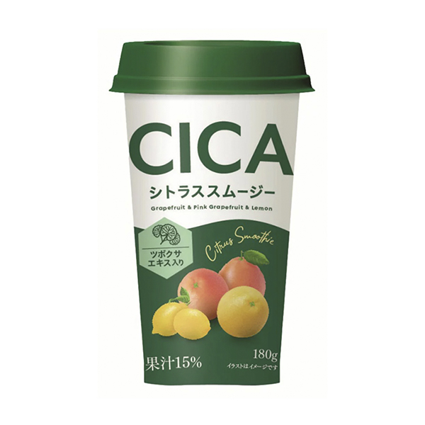 包装设计欣赏CICA柑橘冰沙(小球藻食品哈克) (图1)