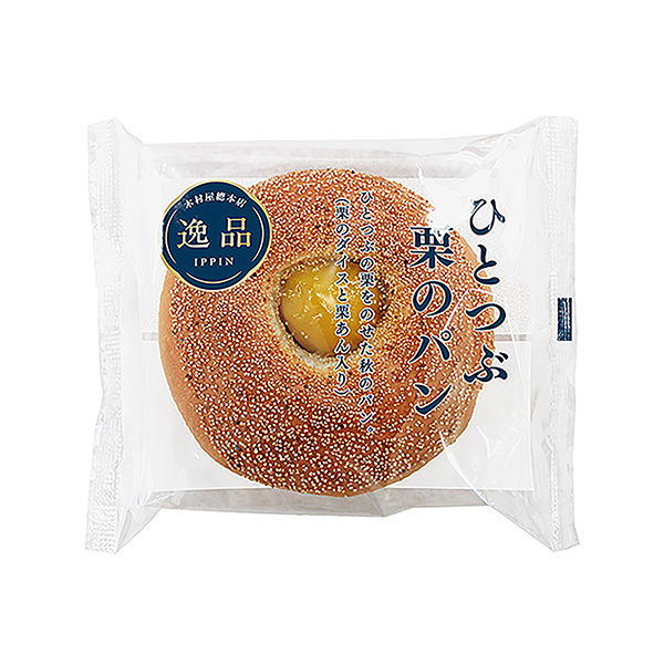 包装设计欣赏一个栗子面包(木村屋总总店) (图1)