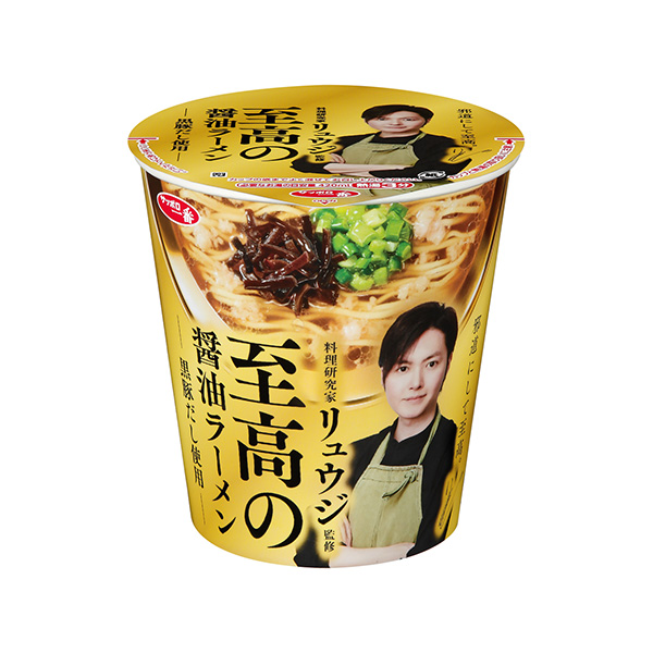 包装设计欣赏琉日监修至高无上的酱油拉面(伊藤洋华堂) (图1)