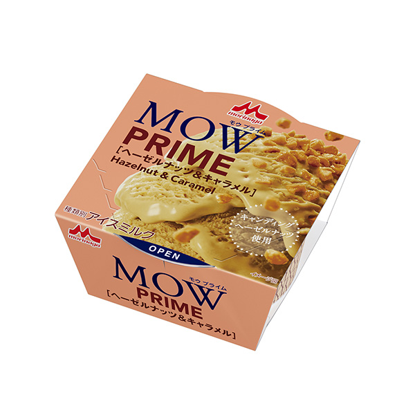 包装设计欣赏MOW PRIME (莫普莱姆) ＜榛子与奶糖＞ (森永乳业) (图1)