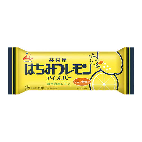 包装设计欣赏蜂蜜柠檬冰棒(井村屋) (图1)