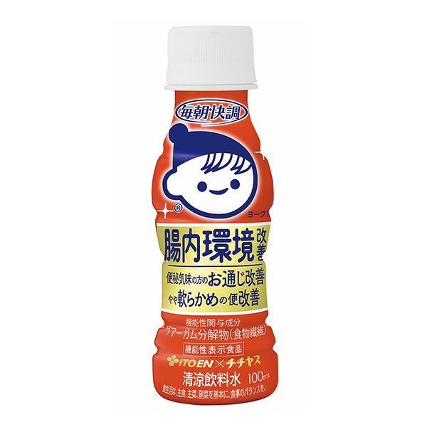 包装设计欣赏每天早上都很顺利，肠内环境改善＜酸奶风味＞ (伊藤园) (图1)