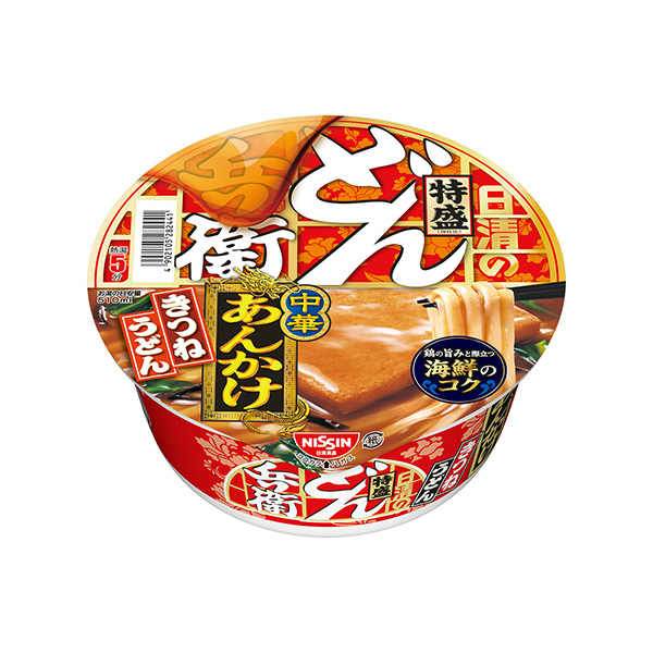 包装设计欣赏日清的乌冬兵卫特盛＜中华烩面狐狸乌冬面＞ (日清食品) (图1)