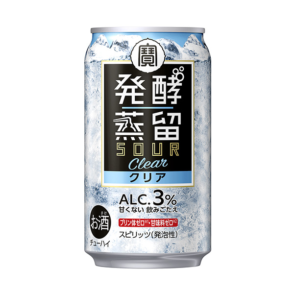 包装设计欣赏塔卡拉发酵蒸馏酸菜＜ clear ＞ (宝酒造) (图1)