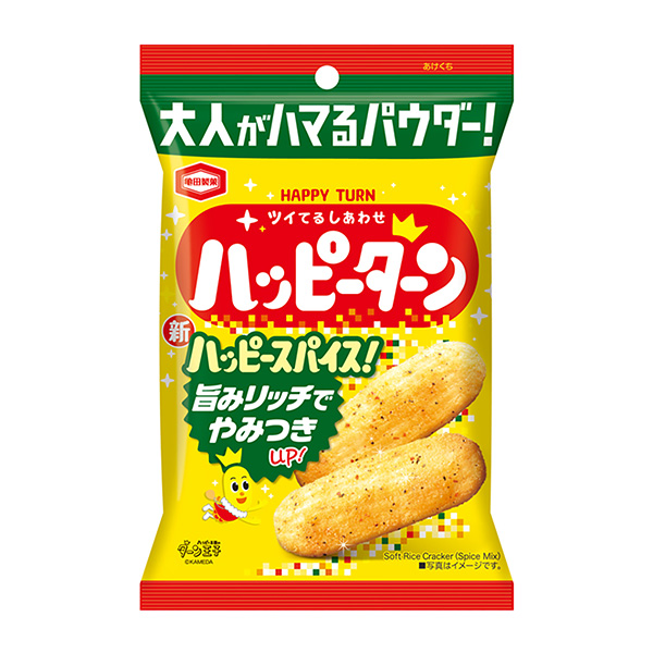 包装设计欣赏快乐回转＜香料＞ (龟田制果) (图1)