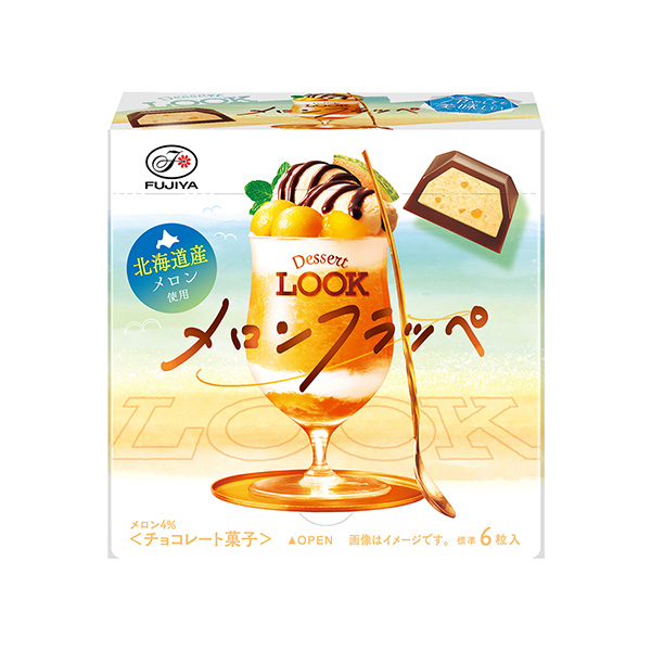 包装设计欣赏甜点面包＜哈密瓜瓣＞ (不二家) (图1)