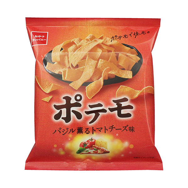 包装设计欣赏土豆＜罗勒香味的西红柿奶酪味＞ (零食公司) (图1)