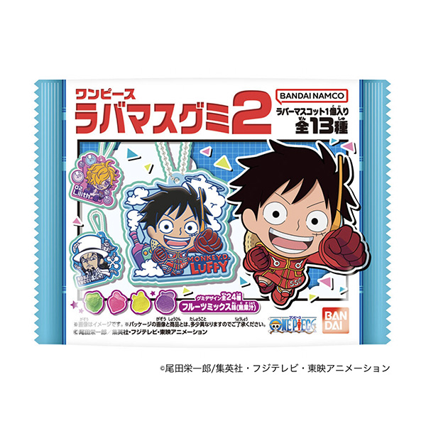 包装设计欣赏海贼王·拉巴马斯橡皮糖2 (万代) (图1)